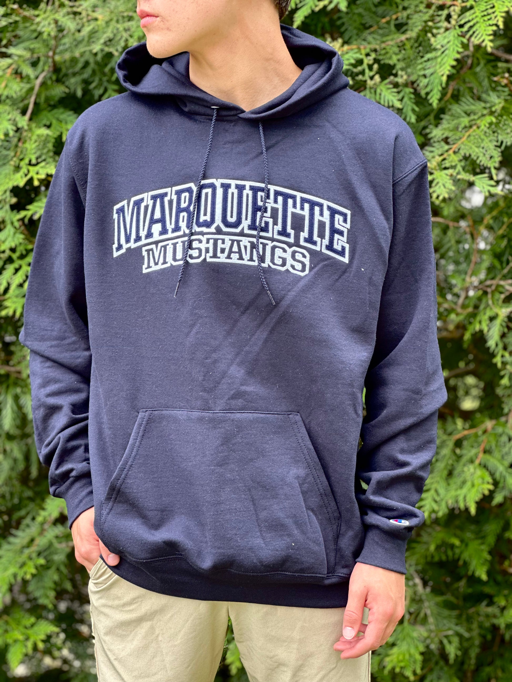 Marquette STAPLE Powerblend Hoodie - 8 Colors – Marquette HS Marquette STAPLE Powerblend Hoodie - 8 Colors – Marquette HS