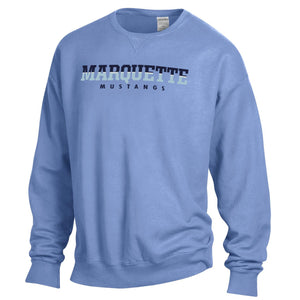 NEW! Comfort Wash Crew Sweatshirt - Porch Blue
