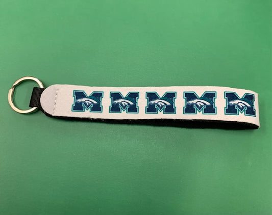 Neoprene Wristlet Keychain